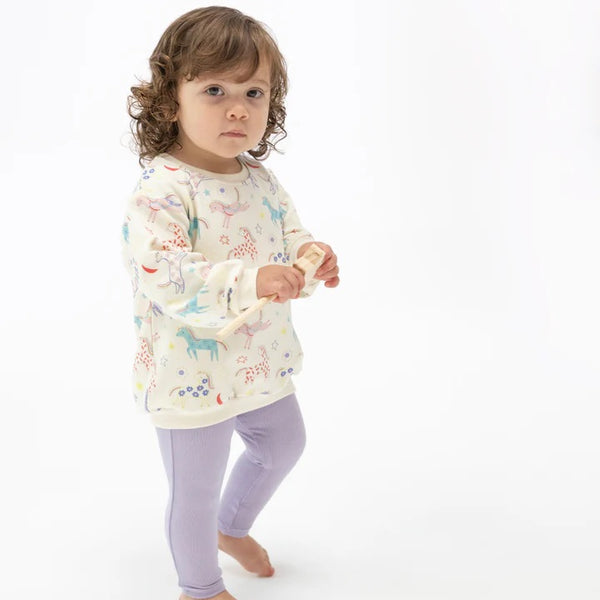 Fun Unicorns Oversized Sweatshirt & Leggings Set