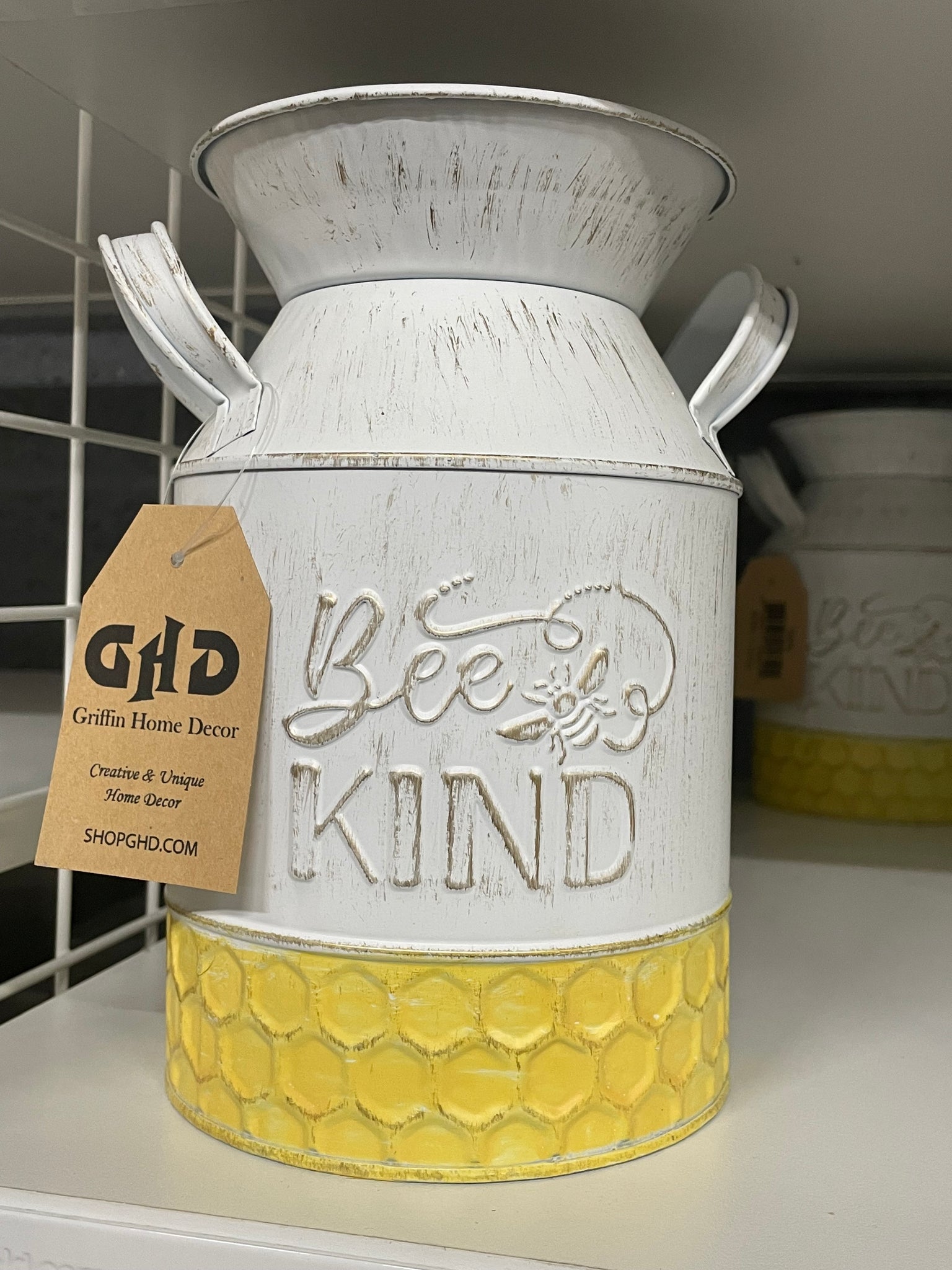 Bee Kind Milk Bucket