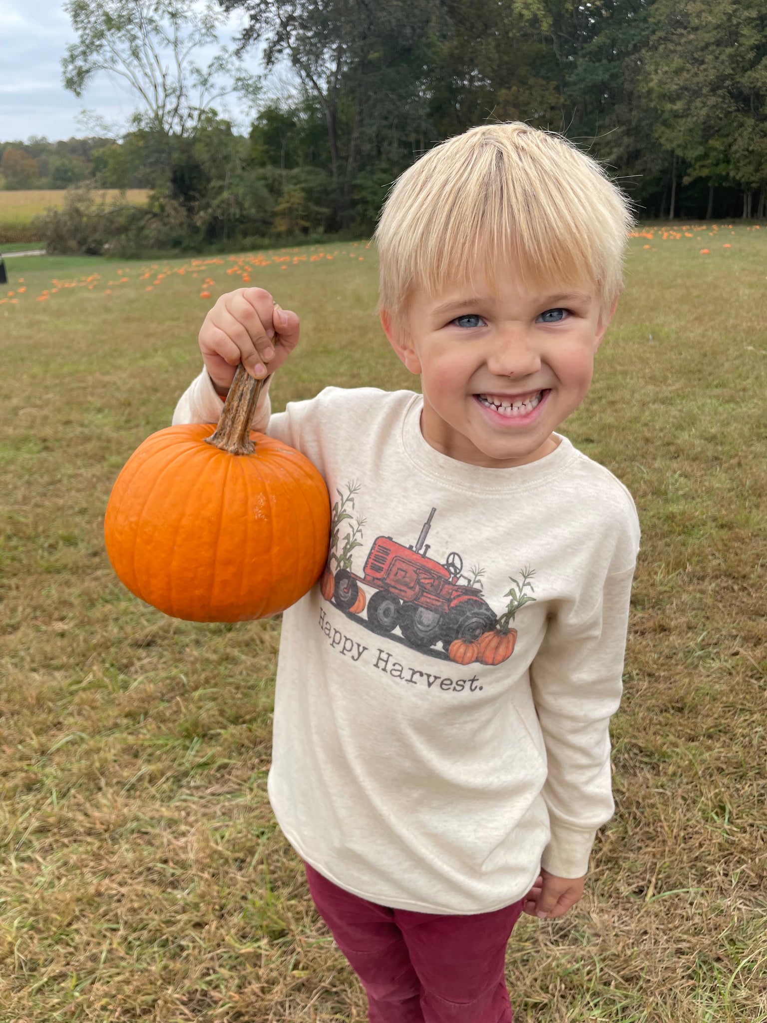 Happy Harvest Tractor Long Sleeve