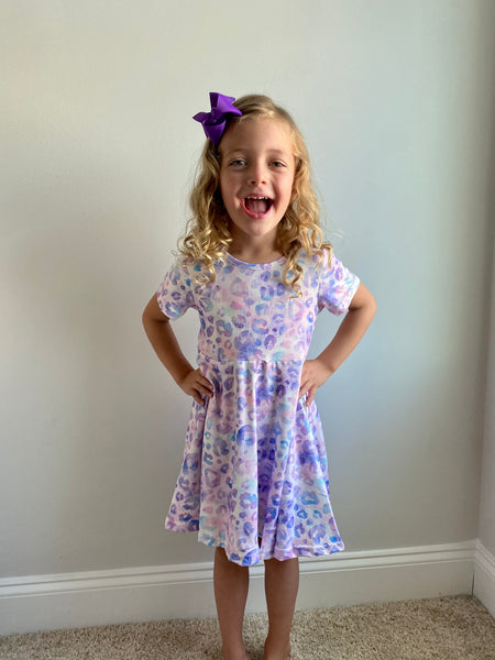 Lavender Safari Dress