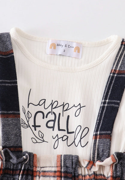 “Happy Fall Y’all” Skirt Set