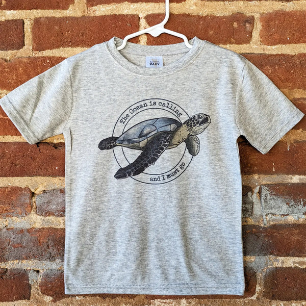 Sea Turtle “The Ocean is Calling” Shirt