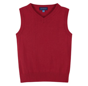 Holiday Red Sweater Vest