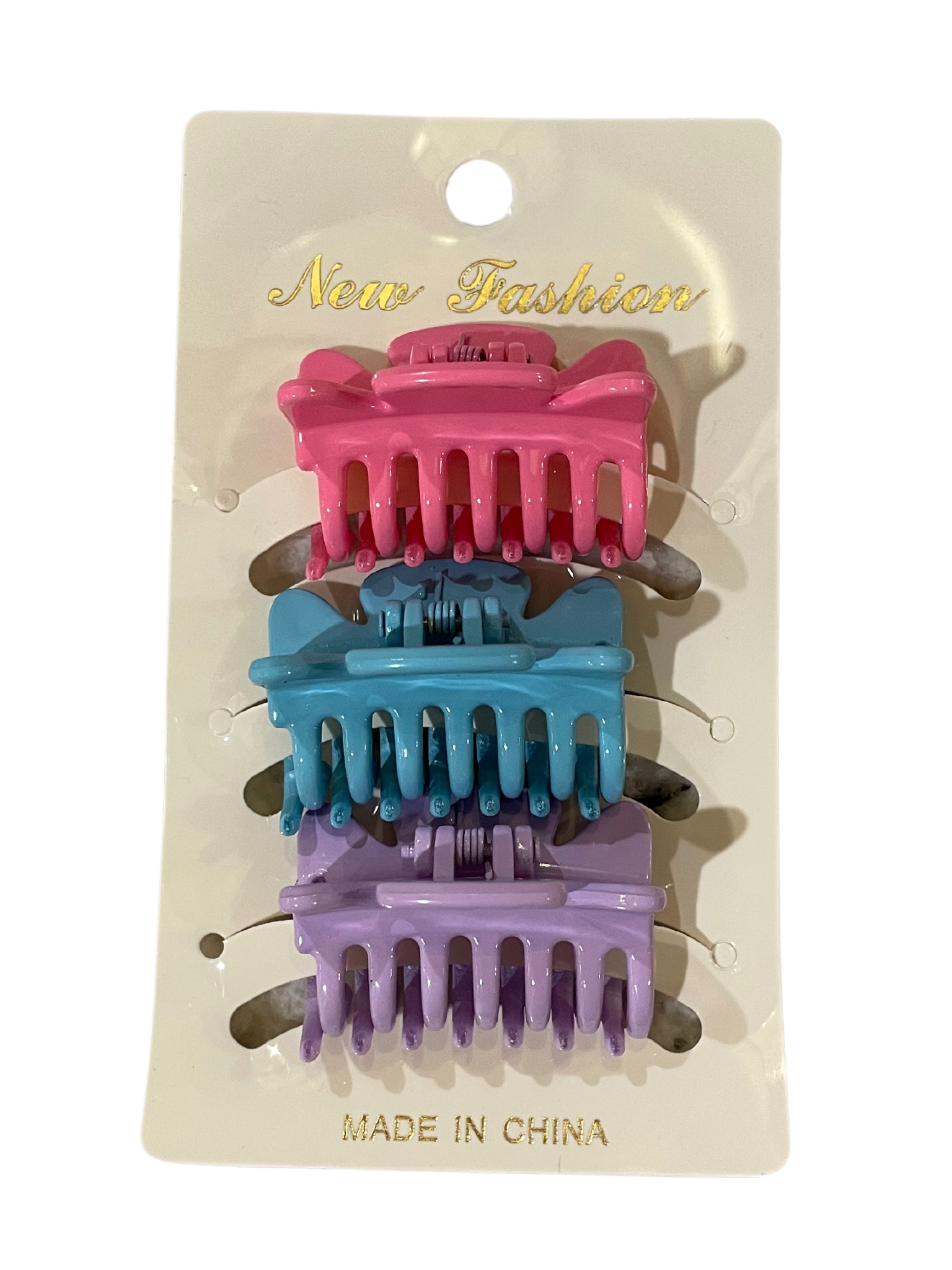 3-Pcs Mini Hair Claw Set