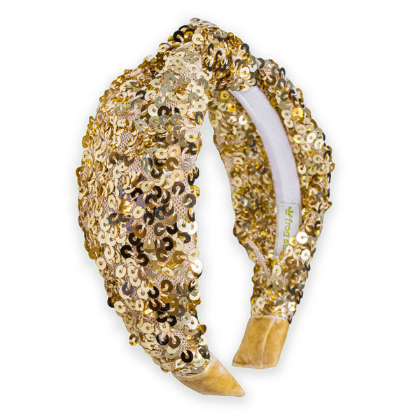 Sparkly Sequin Knot Headband (4 colors available)