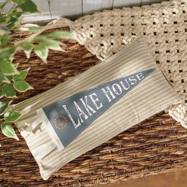 Lake House Pillow