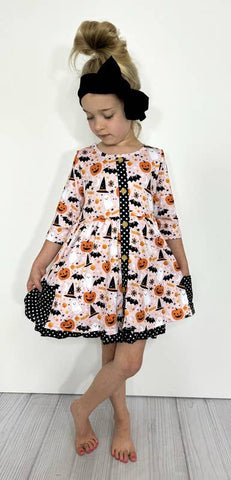 Witches Hat Girls Dress