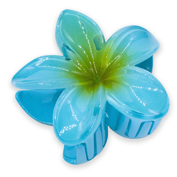 Plumeria Flower Hair Claw Clip - Tropical Floral