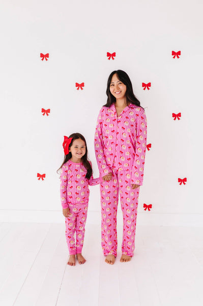 Santa Soirée Kids Pajamas