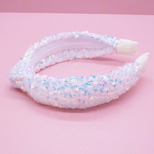 Sparkly Sequin Knot Headband (3 colors available)