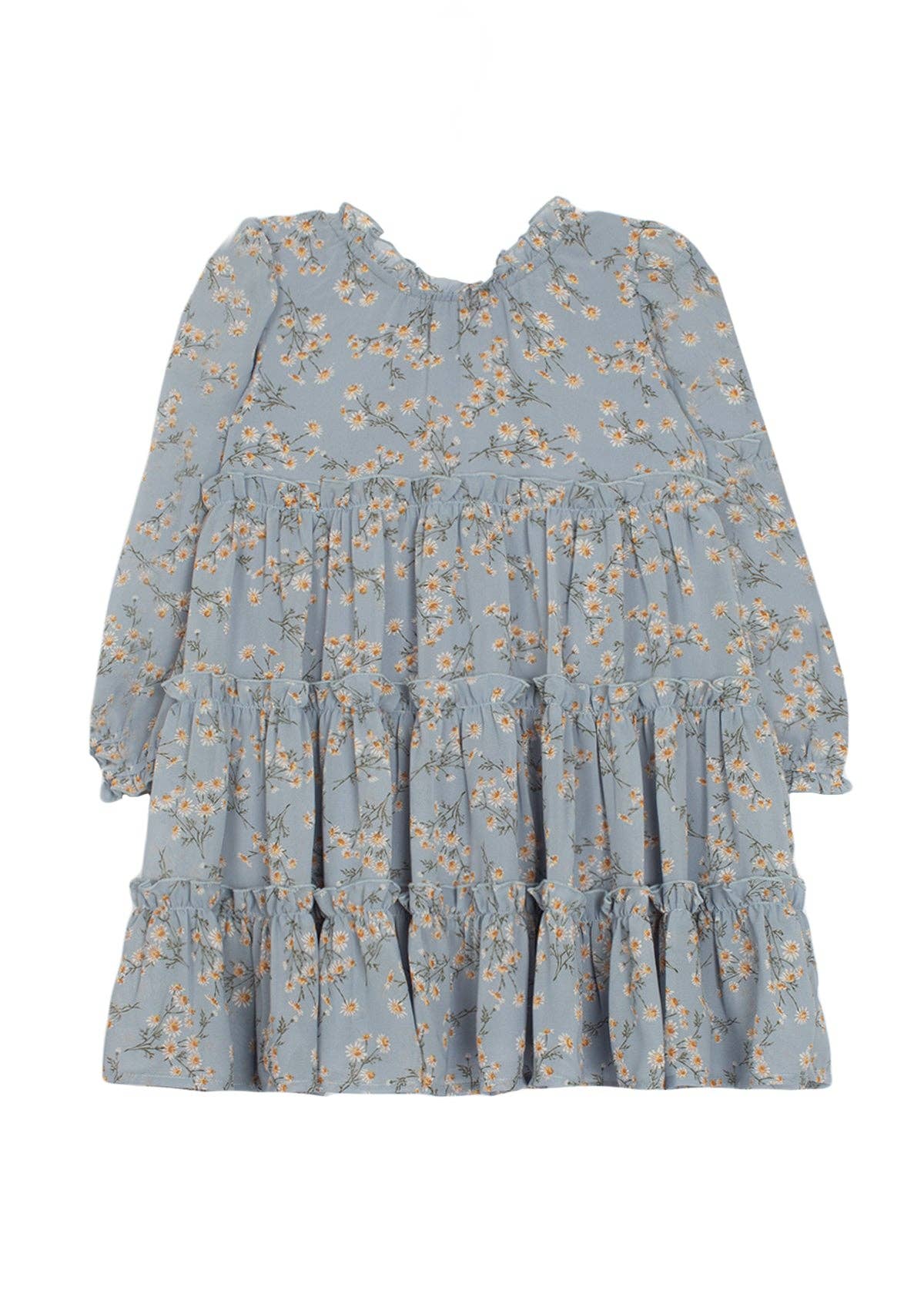 I Dream Of Daisies Tiered Chiffon Dress