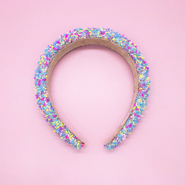 Padded Sprinkles Headband - Confetti Hair Band