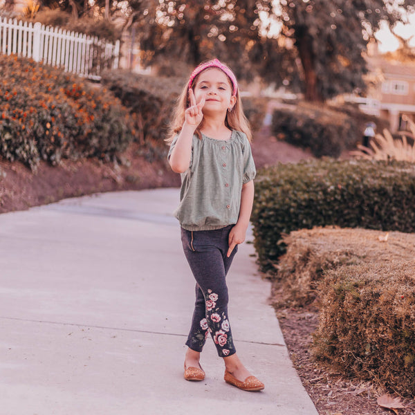 Gold Heart Studded Velvet Knot Headband