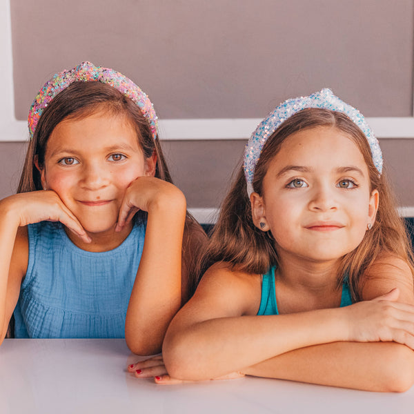 Sparkly Sequin Knot Headband (3 colors available)