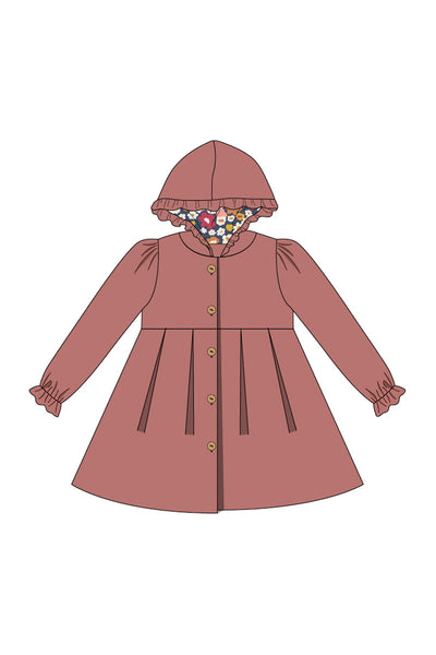 Floral Hooded Jacket