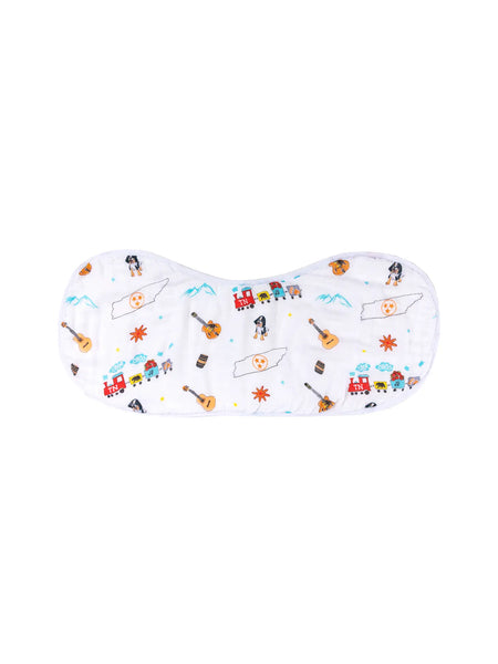 Tennessee Baby 2-in-1 Burp Cloth and Bib (Unisex) |