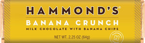 Banana Crunch Milk Chocolate Bar 2.25oz