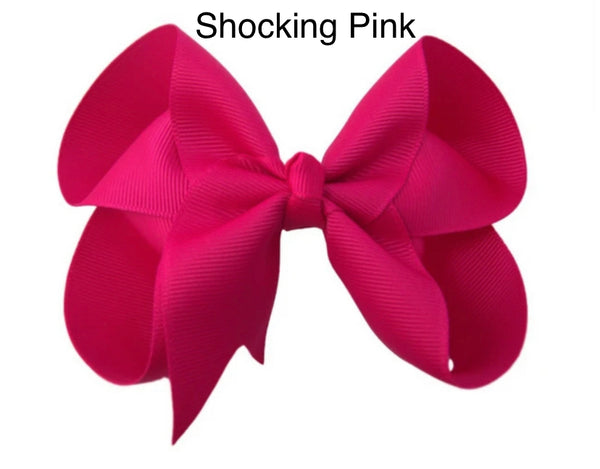 3 inch Solid Color Bows