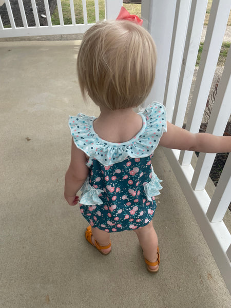 Flowers For You Romper